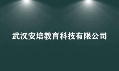 武漢安培教育科技 用科技賦能教育，創(chuàng)新引領未來